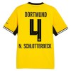 Borussia Dortmund N. Schlotterbeck 4 Voetbalshirt Thuis 2026-27