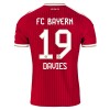 FC Bayern München Davies 19 Voetbalshirt Thuis 2026-27