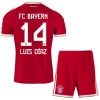 FC Bayern München Luis Diaz 14 Voetbaltenue Thuis 2026-27 - Kind