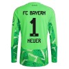 FC Bayern München Neuer 1 Voetbalshirt Thuis Doelman 2026-27 Lange Mouw