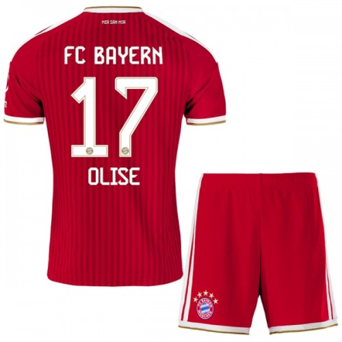 FC Bayern München Olise 17 Voetbaltenue Thuis 2026-27 - Kind FC Bayern München Olise 17 Voetbaltenue Thuis 2026-27 - Kind