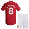 Manchester United B. Fernandes 8 Voetbaltenue Thuis 2026-27 - Kind