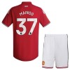 Manchester United Mainoo 37 Voetbaltenue Thuis 2026-27 - Kind