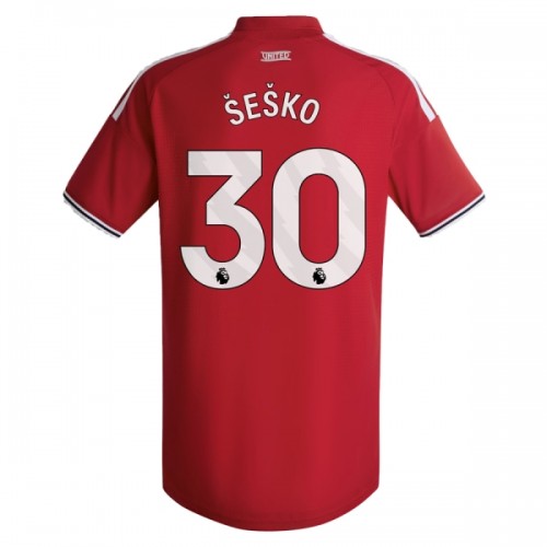 Manchester United Sesko 30 Voetbalshirt Thuis 2026-27 Manchester United Sesko 30 Voetbalshirt Thuis 2026-27