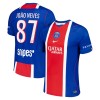 Paris Saint-Germain Joao Neves 87 Voetbalshirt Thuis 2026-27 Paris Saint-Germain Joao Neves 87 Voetbalshirt Thuis 2026-27
