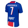 Paris Saint-Germain Kvaratskhelia 7 Voetbaltenue Thuis 2026-27 - Kind