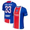 Paris Saint-Germain Zaire Emery 33 Voetbalshirt Thuis 2026-27 Paris Saint-Germain Zaire Emery 33 Voetbalshirt Thuis 2026-27