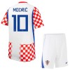 Kroatië Modrić 10 Voetbaltenue Thuis WK 2026 - Kind
