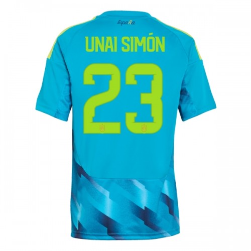 Spanje Unai Simon 23 Voetbalshirt Doelman WK 2026 Spanje Unai Simon 23 Voetbalshirt Doelman WK 2026