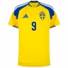 Zweden Isak 9 Voetbalshirt Thuis WK 2026