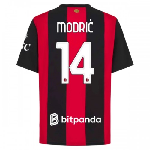 AC Milan Modrić 14 Voetbalshirt Thuis 2026-27 AC Milan Modrić 14 Voetbalshirt Thuis 2026-27