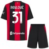 AC Milan Pavlovic 31 Voetbaltenue Thuis 2026-27 - Kind AC Milan Pavlovic 31 Voetbaltenue Thuis 2026-27 - Kind