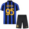 Inter Milan Bastoni 95 Voetbaltenue Thuis 2026-27 - Kind Inter Milan Bastoni 95 Voetbaltenue Thuis 2026-27 - Kind