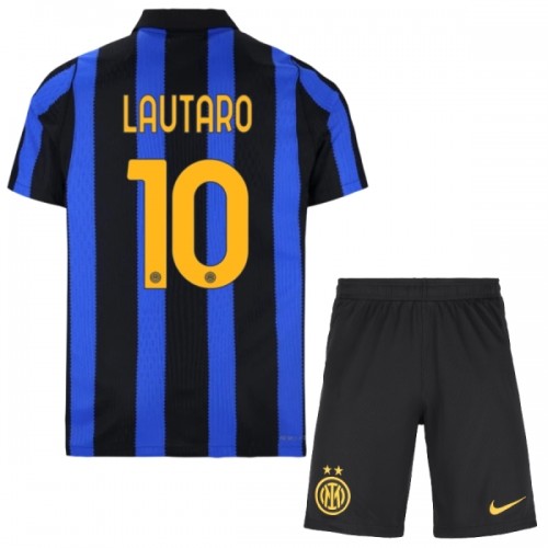 Inter Milan Lautaro 10 Voetbaltenue Thuis 2026-27 - Kind Inter Milan Lautaro 10 Voetbaltenue Thuis 2026-27 - Kind