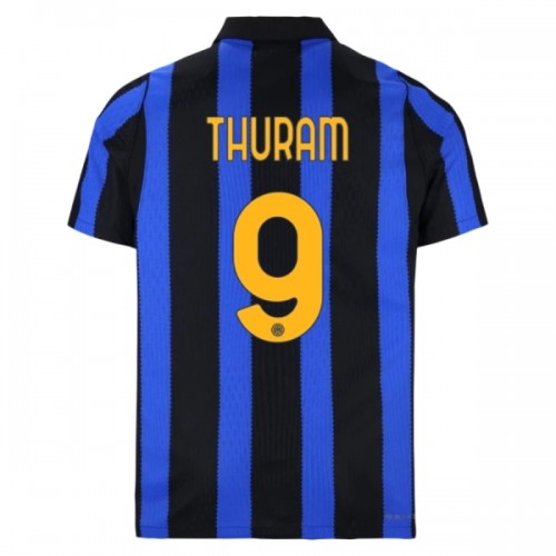 Inter Milan Thuram 9 Voetbalshirt Thuis 2026-27 Inter Milan Thuram 9 Voetbalshirt Thuis 2026-27