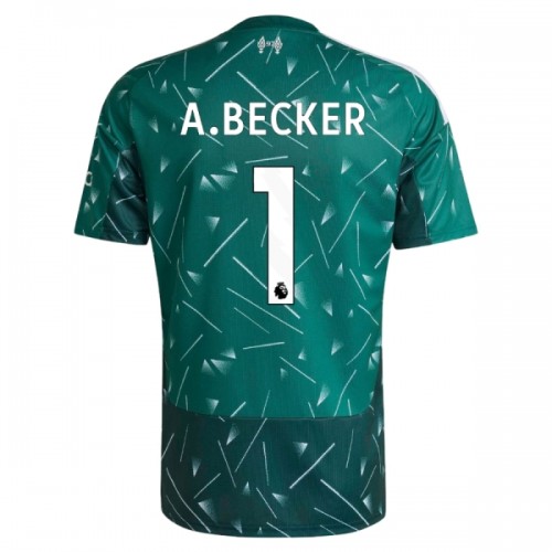 Liverpool A. Becker 1 Voetbalshirt Thuis Doelman 2026-27 Groene Liverpool A. Becker 1 Voetbalshirt Thuis Doelman 2026-27 Groene
