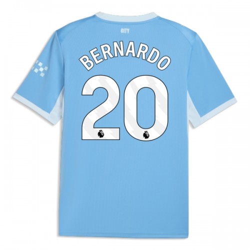Manchester City Bernardo 20 Voetbalshirt Thuis 2026-27 Manchester City Bernardo 20 Voetbalshirt Thuis 2026-27