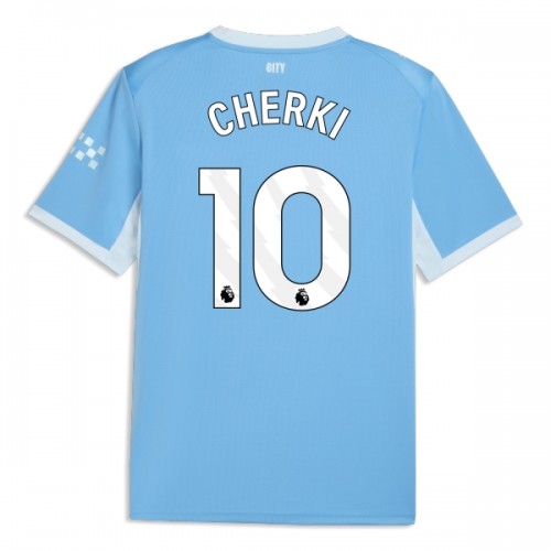 Manchester City Cherki 10 Voetbalshirt Thuis 2026-27 Manchester City Cherki 10 Voetbalshirt Thuis 2026-27
