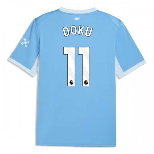 Manchester City Doku 11 Voetbalshirt Thuis 2026-27 Manchester City Doku 11 Voetbalshirt Thuis 2026-27