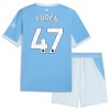 Manchester City Foden 47 Voetbaltenue Thuis 2026-27 - Kind
