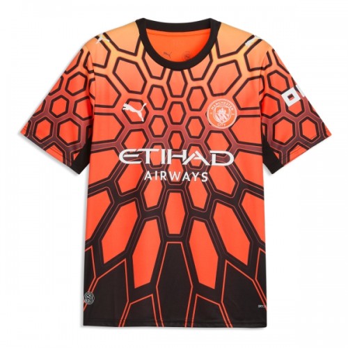 Manchester City Orange Version Voetbalshirt 3e Doelman 2026-27 Manchester City Orange Version Voetbalshirt 3e Doelman 2026-27