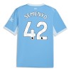 Manchester City Semenyo 42 Voetbalshirt Thuis 2026-27 Manchester City Semenyo 42 Voetbalshirt Thuis 2026-27
