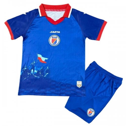 Haiti Voetbaltenue Thuis WK 2026 - Kind Haiti Voetbaltenue Thuis WK 2026 - Kind