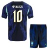 Brazilië Neymar JR 10 Voetbaltenue Uit WK 2026 - Kind