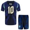 Brazilië Pele 10 Voetbaltenue Uit WK 2026 - Kind Brazilië Pele 10 Voetbaltenue Uit WK 2026 - Kind
