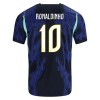 Brazilië Ronaldinho 10 Voetbaltenue Uit WK 2026 - Kind