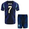 Brazilië Vini JR. 7 Voetbaltenue Uit WK 2026 - Kind Brazilië Vini JR. 7 Voetbaltenue Uit WK 2026 - Kind
