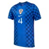 Kroatië Gvardiol 4 Voetbalshirt Uit WK 2026