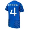 Kroatië Gvardiol 4 Voetbaltenue Uit WK 2026 - Kind