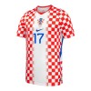 Kroatië P. Sucic 17 Voetbalshirt Thuis WK 2026