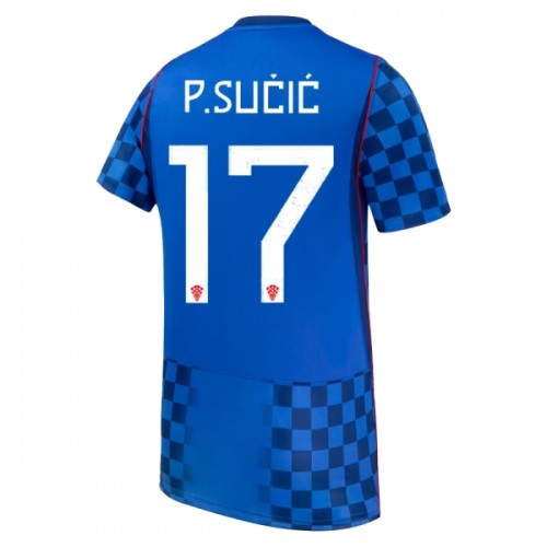Kroatië P. Sucic 17 Voetbalshirt Uit WK 2026 Kroatië P. Sucic 17 Voetbalshirt Uit WK 2026