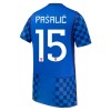 Kroatië Pasalic 15 Voetbalshirt Uit WK 2026 Kroatië Pasalic 15 Voetbalshirt Uit WK 2026