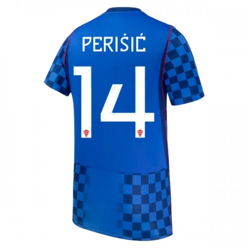 Kroatië Perišić 14 Voetbalshirt Uit WK 2026 Kroatië Perišić 14 Voetbalshirt Uit WK 2026