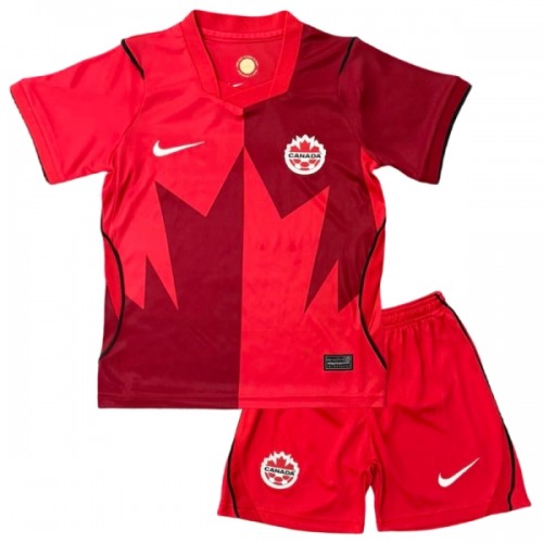 Canada Voetbaltenue Thuis WK 2026 - Kind Canada Voetbaltenue Thuis WK 2026 - Kind