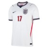 Engeland Foden 17 Voetbalshirt Thuis WK 2026