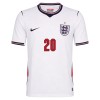 Engeland Palmer 20 Voetbalshirt Thuis WK 2026