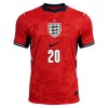 Engeland Palmer 20 Voetbalshirt Uit WK 2026