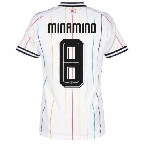 Japan Minamino 8 Voetbalshirt Uit WK 2026 Japan Minamino 8 Voetbalshirt Uit WK 2026