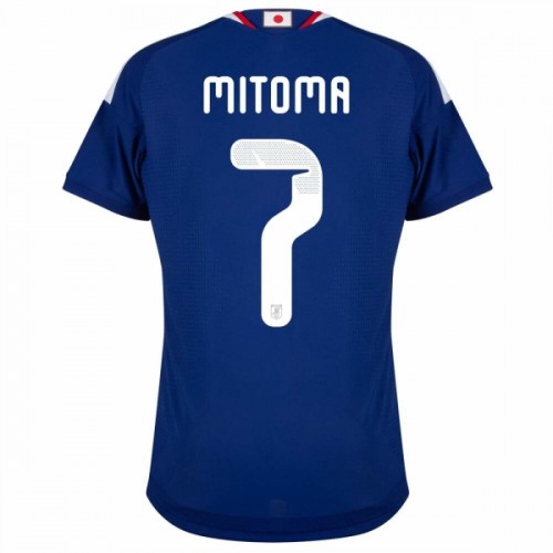 Japan Mitoma 7 Voetbalshirt Thuis WK 2026 Japan Mitoma 7 Voetbalshirt Thuis WK 2026