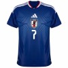 Japan Mitoma 7 Voetbalshirt Thuis WK 2026