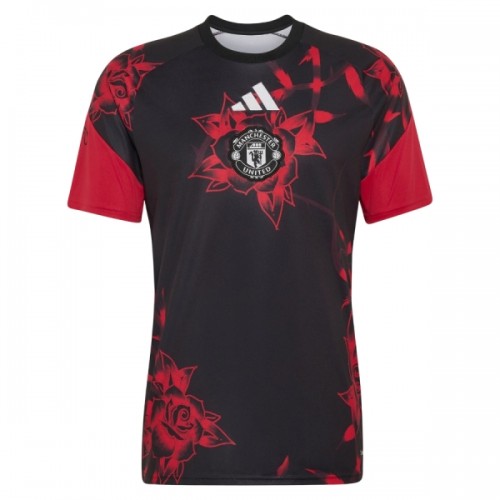 Manchester United Rose Pre-Match Voetbalshirt 2026-27 Manchester United Rose Pre-Match Voetbalshirt 2026-27