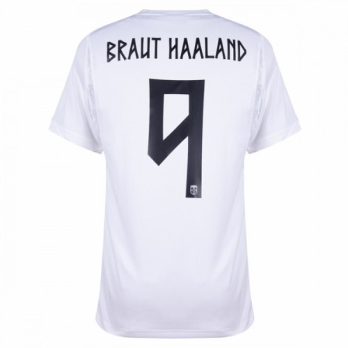 Noorwegen Haaland 9 Voetbalshirt 3e WK 2026 Noorwegen Haaland 9 Voetbalshirt 3e WK 2026