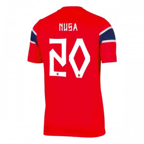 Noorwegen Nusa 7 Voetbalshirt Thuis WK 2026 Noorwegen Nusa 7 Voetbalshirt Thuis WK 2026