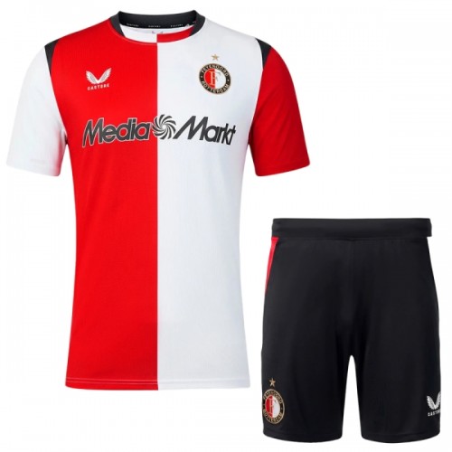Feyenoord Rotterdam Voetbaltenue Thuis 2026-27 - Kind Feyenoord Rotterdam Voetbaltenue Thuis 2026-27 - Kind