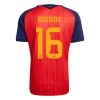Spanje 2 Stars Rodrigo 16 Voetbalshirt Thuis WK 2026
