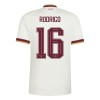 Spanje 2 Stars Rodrigo 16 Voetbaltenue Uit WK 2026 - Kind